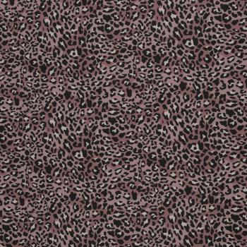 Preview: NANO Softshell Doubleface Fiete Leoprint Altrosa  by Swafing